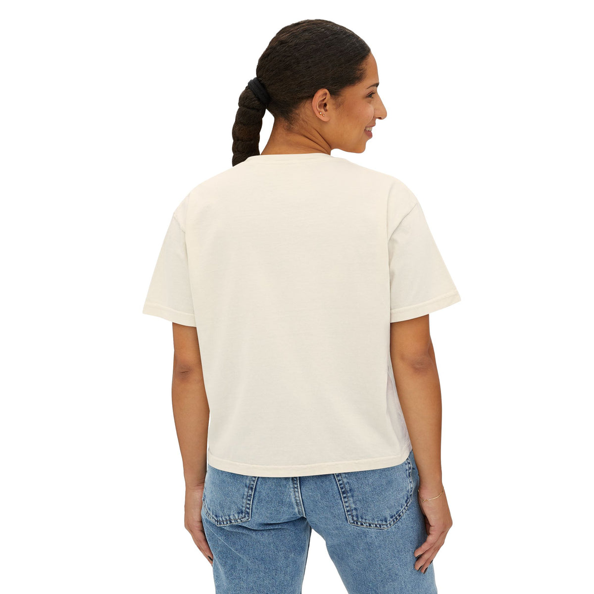 Tango-Delta Mode Tee — Native Warrior Graphic Women's Boxy Tee