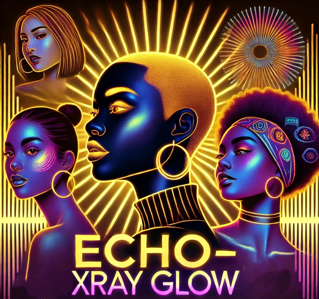 Christmas Military Vibe Echo Xray Glow Digital Art Design