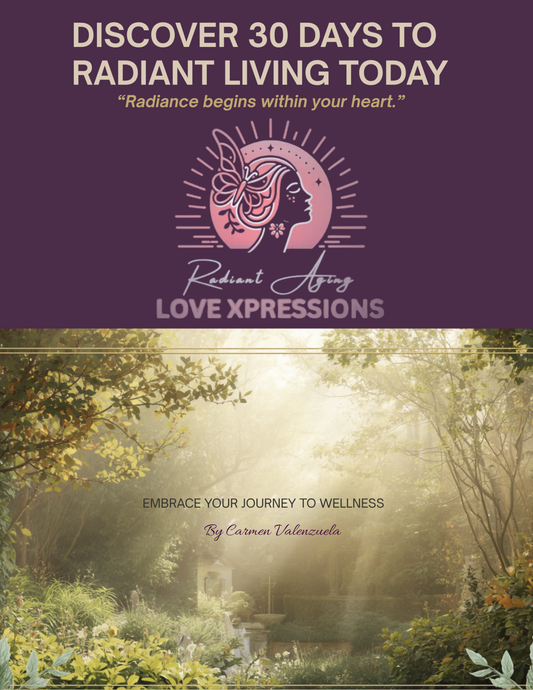 30 Days to Radiant Living — A Faith-Centered Self-Care & Confidence Journal for Women 40+